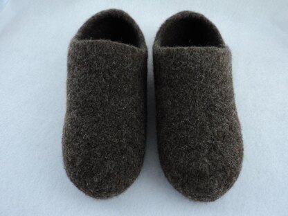 Men's Felted Slippers