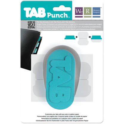 We R Memory Keepers Tab Punch - File, 2"