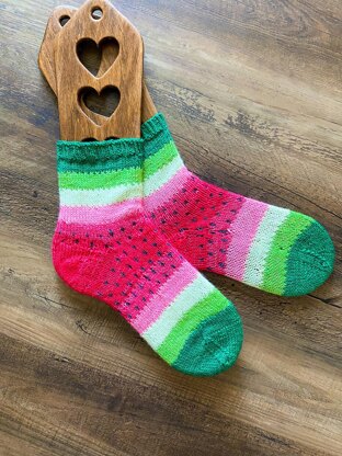 Watermelon Socks