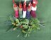 Christmas Elf Stocking Advent Garland & Cutlery Holders