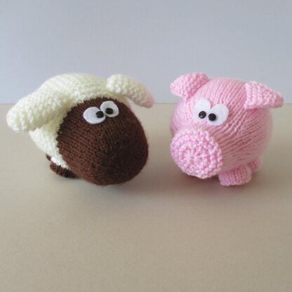 Snuffles Sheep and Truffles Pig