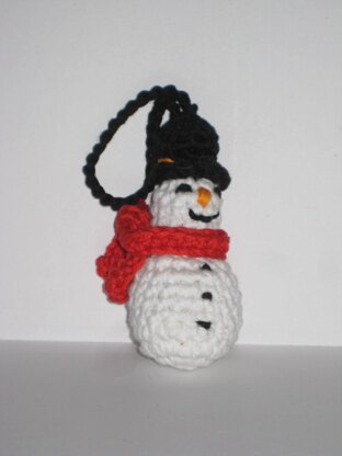 Snowman Christmas ornament