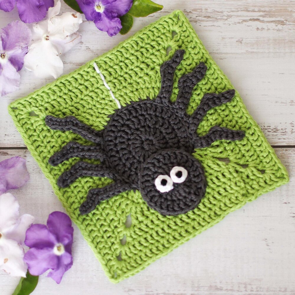 3D Animal Granny Squares Crochet Book