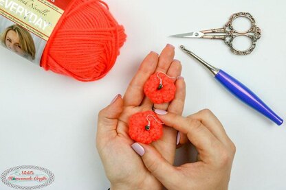 Little 3D Pumpkin Earrings