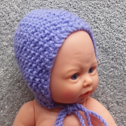 Preemie Lavender Bonnets