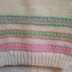 Pastel colours baby cardigan