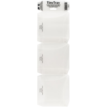 JudiKins Tiny Trays 3/Pkg - 3.25"X3.25"