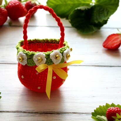 12 inch Dolls Strawberry Bag
