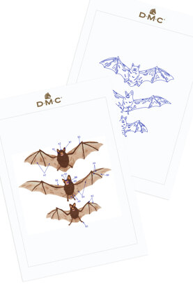 DMC Bats - PAT0799 - Downloadable PDF