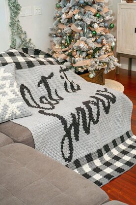 Let It Snow Blanket & Pillow