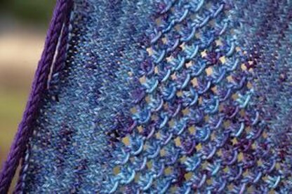 Kite Tail Shawl - Worsted