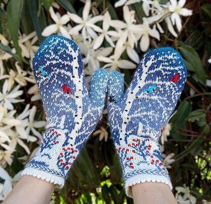 A Walk in the Park Mittens