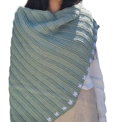 Jasmine Path Shawl