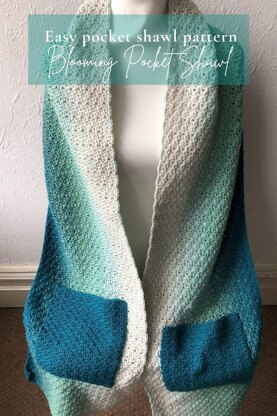 Blooming Pocket Shawl