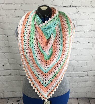 Easy Spring Fling Shawl