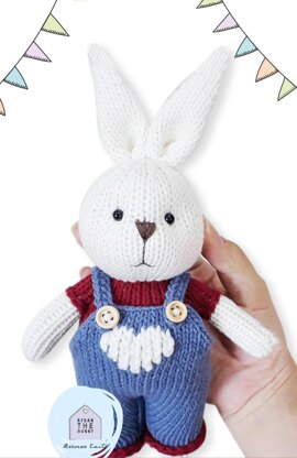 Aydan the Bunny. Tiny Knits Animal.