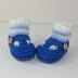 Toddler Stripe Sock & T Bar Sandal Slippers