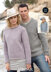 Round Neck and V Neck Sweaters in Sirdar Click Chunky - 8940 - Downloadable PDF