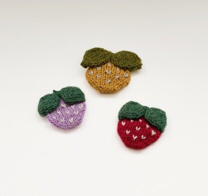 Strawberry applique