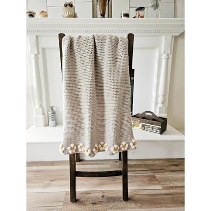 The Daisy Border Throw Blanket