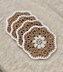 Cute Daisy Wavy Granny Coaster