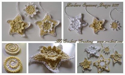 Crochet Christmas Decos STARRY STARRY NIGHT