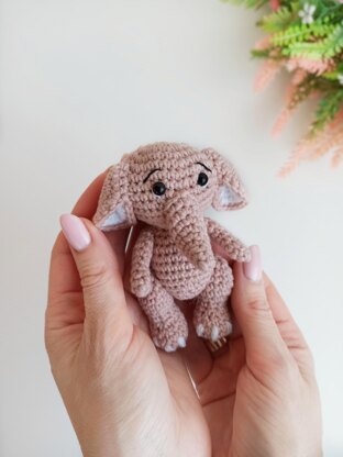 Crochet Elephant Amigurumi Pattern