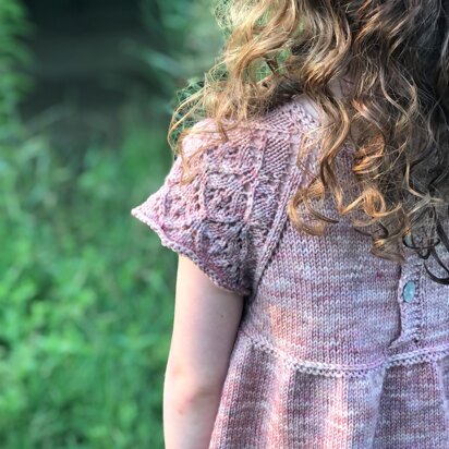 Moon Glade Dress - knitting pattern