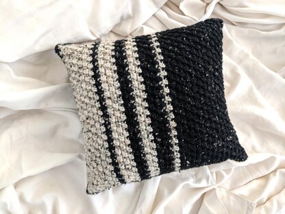 Hachure Throw Pillow