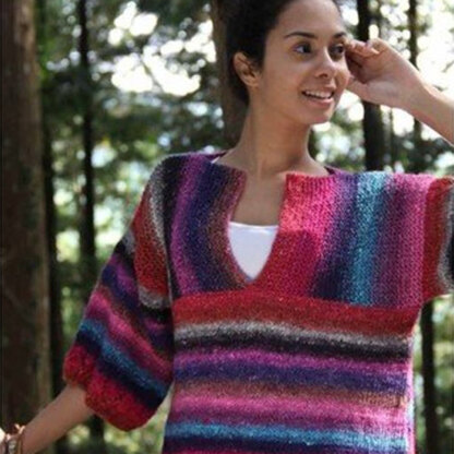 Noro Ladies' Sweater (Silk Garden Lite) PDF