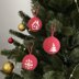 Christmas bauble crochet pattern amigurumi Christmas tree ornament