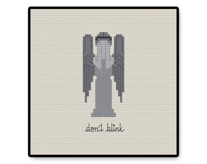 Don't Blink - PDF Cross Stitch Pattern