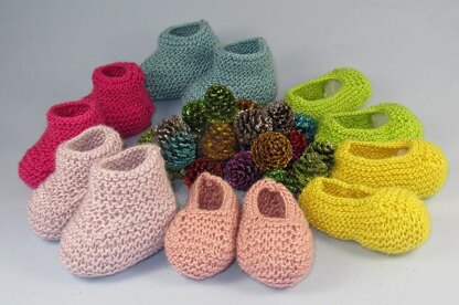 Really Easy Baby Booties and Slippers