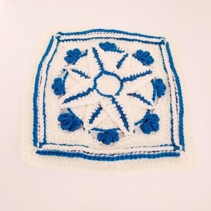 Sapphire Star Granny Square