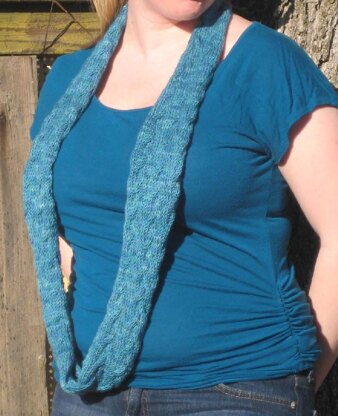 Cascading Waters Infinity Scarf