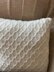 Smocked pillow cover