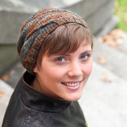 Valley Yarns 344 Swirl Hat (Free)