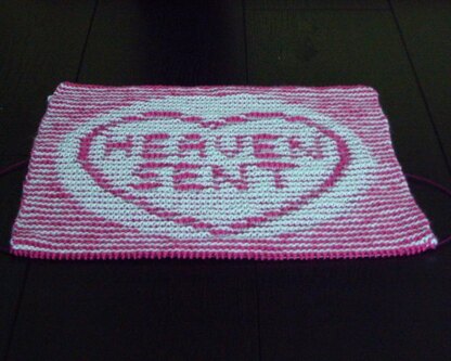 Love Hearts Illusion Blanket and Cushion