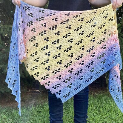 Lighter Than Air Shawl