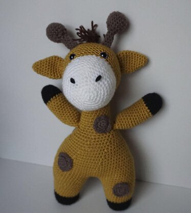 Crochet Pattern Giraffe with clothes to change!