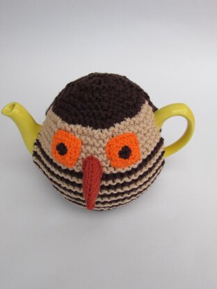 Earnest Owl Novelty Tea Cosy Knitting Pattern