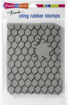 Stampendous Cling Stamp - Chicken Wire