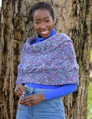 Rica Poncho in Juniper Moon Farm Fourteen Paints - Downloadable PDF