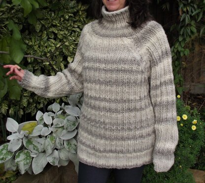 Quick Knit Cosy Raglan Sweater