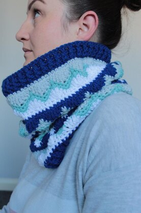 Elsa Crocheted Cowl