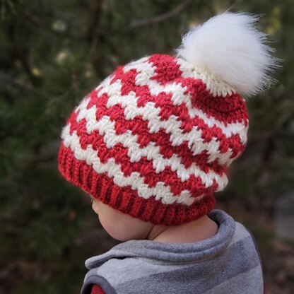 Candy Cane Beanie