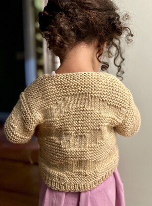 NORA cardigan BABY By mûmû knit