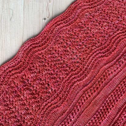 Coral Cove Shawl