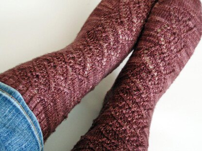 Deco Diamonds Socks