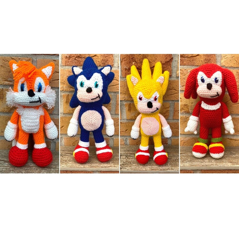 Sonic Tails Baby/toddler Crochet Pattern NOT Complete Item 